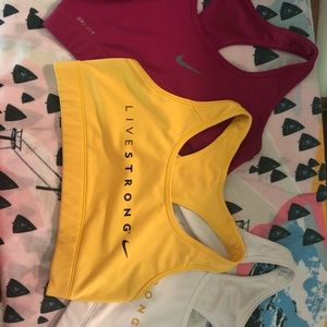Set of 3 Nike Sports Bras